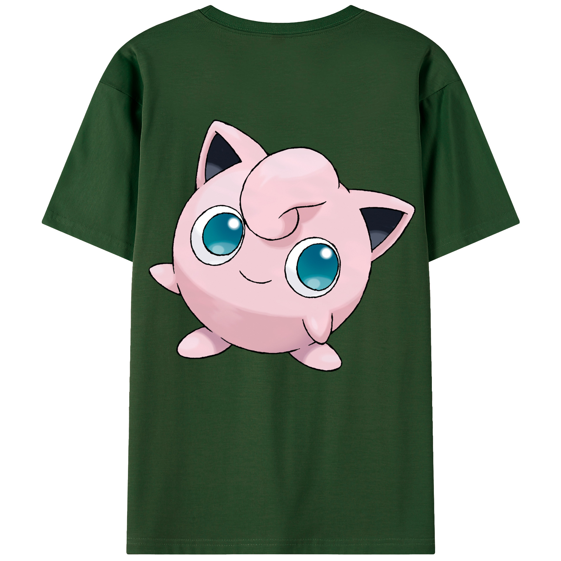 （画像用） ポケットモンスター Pokémon 綿100％半袖Tシャツ（背面プリント）
